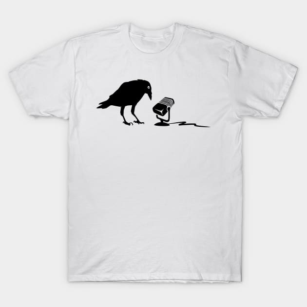 CorvidMic T-Shirt by Hello From the Magic Tavern